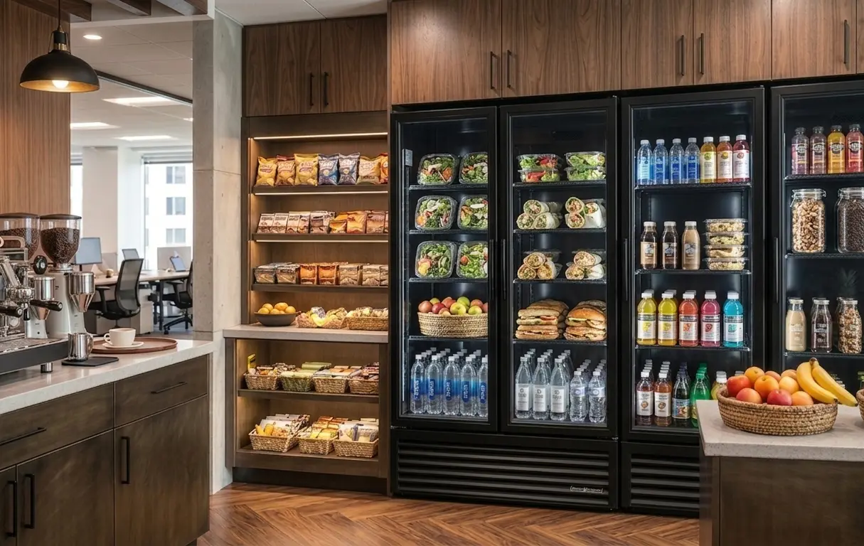 Fresh snacks and drinks